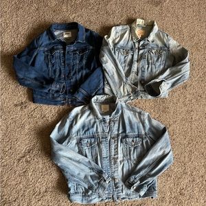 Set of 3 - Jean Jackets